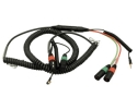 Breakaway cables for mixer/camera looms