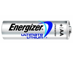 ENERGIZER Ultimate Lithium Battery, 1,5 Volt AA, 3000mAh, blister da 4