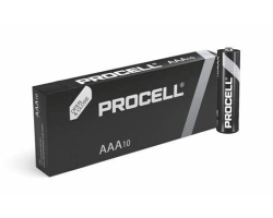 DURACELL PROCELL Batteria tipo \"AAA\" mini-stilo, confezione 10 batterie