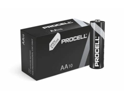 DURACELL PROCELL Batteria tipo \"AA\" stilo, confezione 10 batterie