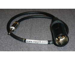 NAGRIT Cavo microfonico da XLR 3-pin a mini-jack stereo
