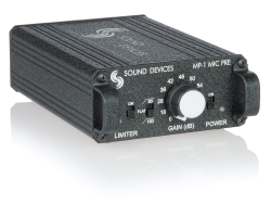 Sound Devices MP-1 microphone preamplifier