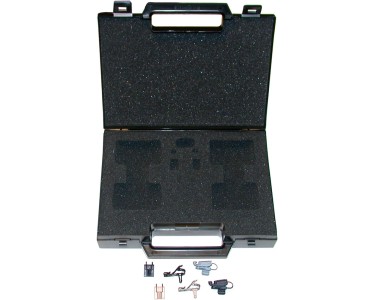 Sennheiser MZ 100 case with accessories for ME 102/104/105