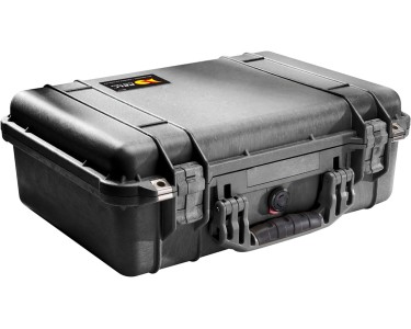 PELI Case 1500, internal dimensions 42.5 x 28.4 x 15.5 cm