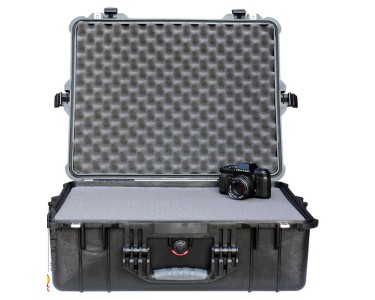 PELI Case 1600, internal dimensions 54.4 x 41.9 x 20.0  cm