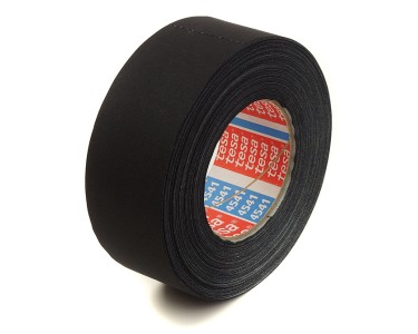 TESA 4541 Cotton tape, 50 mm x 50 mt, Black or White