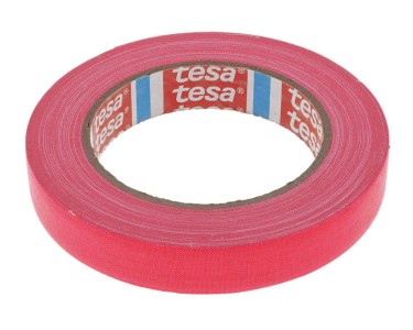 Nastro Fluorescente TESA 4671 25mm x 25m Rosso Magenta (Rosa)