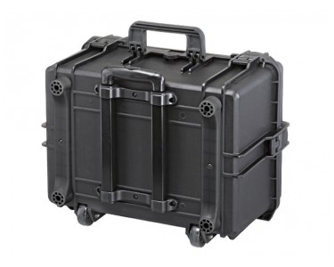 MAX CASES 505H280TRC Valigia con Trolley, spugne, dim. int. 50 x 35 x 28 cm