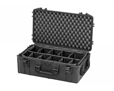 MAX CASES Cases and Trolleys with internal divider sets