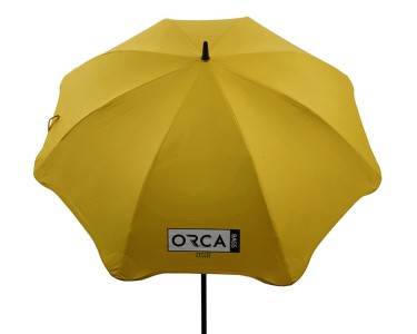 ORCA OR-592 Umbrella, diameter 130cm, Yellow/Silver