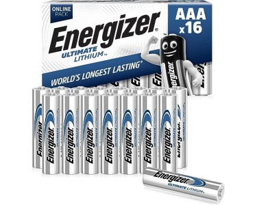 ENERGIZER Batteria al Litio Ultimate, 1,5 Volt AAA,1260mAh, blister 16pz