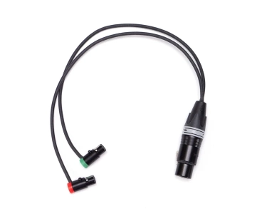 Ambient Cavo a Y Connettori da XLR-5F a 2x Low Profile TA3F