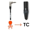 TENTACLE C04 Time Code Cable from mini-jack 90° to XLR-3M