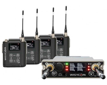 Wisycom Kit MCR54 + 4 MTP60