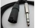 Hand-made cables, XLR / Jack or mini-jack