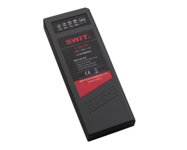 SWIT S-8073N Batteria NP-1, 73Wh, 14.4Volt, con 2 D-TAP