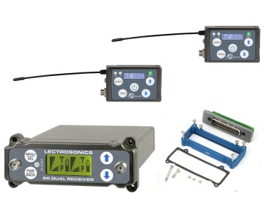 Lectrosonics Sistema 2 SSM + SRc uscite DB25 per SuperSlot