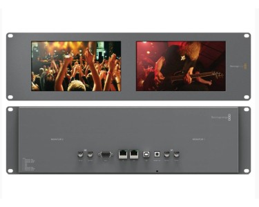 Blackmagic Design SmartView Duo 2 x monitor 8" LCD, montaggio a rack