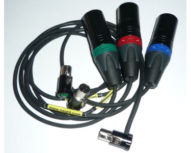 NAGRIT Assembled Cables with 1 TA3/TA5 Low Profile connector