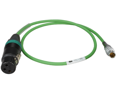 AMBIENT TC-IN & TC-OUT Time Code Cables, XLR-3/Lemo 5-pin