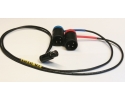 NAGRIT Y cable, from Low Profile TA5F to 2 x XLR 3M Low Profile
