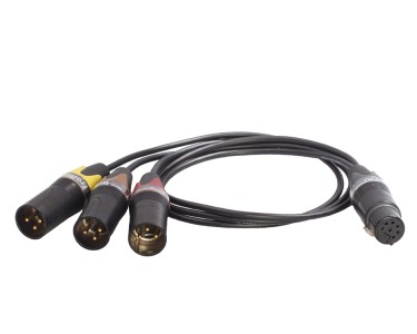 SCHOEPS AK DMS 3U Cavo splitter da XLR-7F a 3x XLR-3M