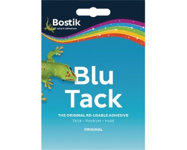 BOSTIK Blu Tack, adesivo, confezione 60 grammi