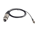 Wisycom CAL120 AF cable, LEMO 3pin / XLR-3F connectors