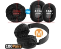 VARIE Protective Earpad Covers, Medium, for MDR7506 and similar, 100 pairs