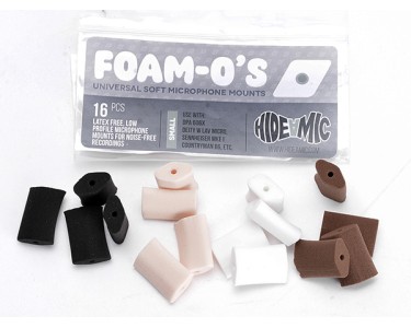 Hideamic FOAM-O Mini-spugne a cilindro forato, 16pz