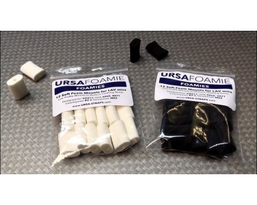 URSA Foamies e mini-Foamies Antivento in lattice per lavalier