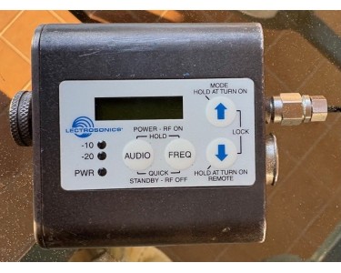 974 Usato Lectrosonics SMQV trasmettitore, Blocco 25