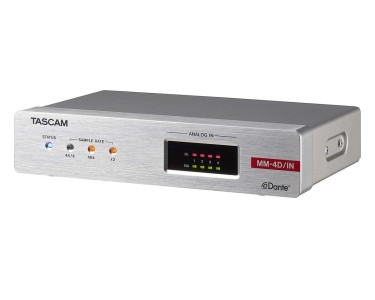 TASCAM MM-4D/IN Convertitori DANTE 4-canali analogici