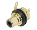 REAN Phono jack, gold plated contacts