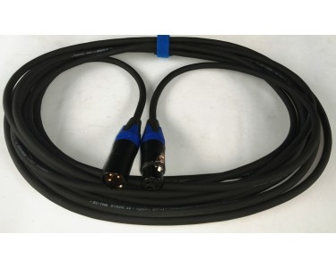 NAGRIT SC The stage Cable, 2xNeutrik XLR M/F, 6m