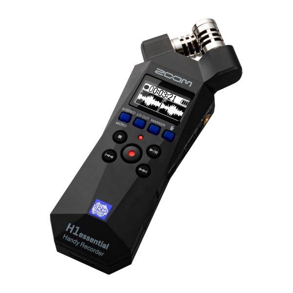 ZOOM H1Essential Audio Recorder 32 Bit 2 Tracks