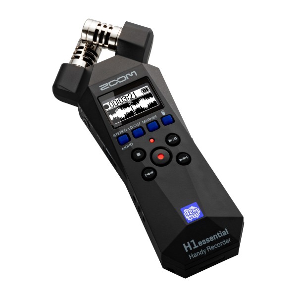 ZOOM H1Essential Audio Recorder 32 Bit 2 Tracks