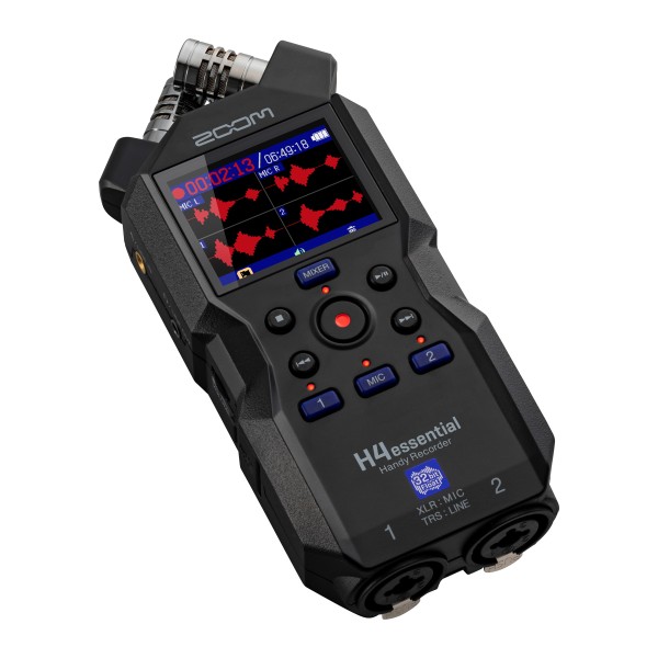 ZOOM H4Essential Audio Recorder 32 Bit 4 Tracks