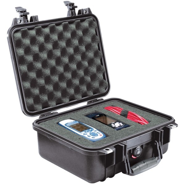 PELI Case 1400, internal dimensions 30.0 x 22.5 x 13.2 cm