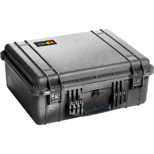 PELI Case 1550, internal dimensions 46.8 x 35.5 x 19.3 cm