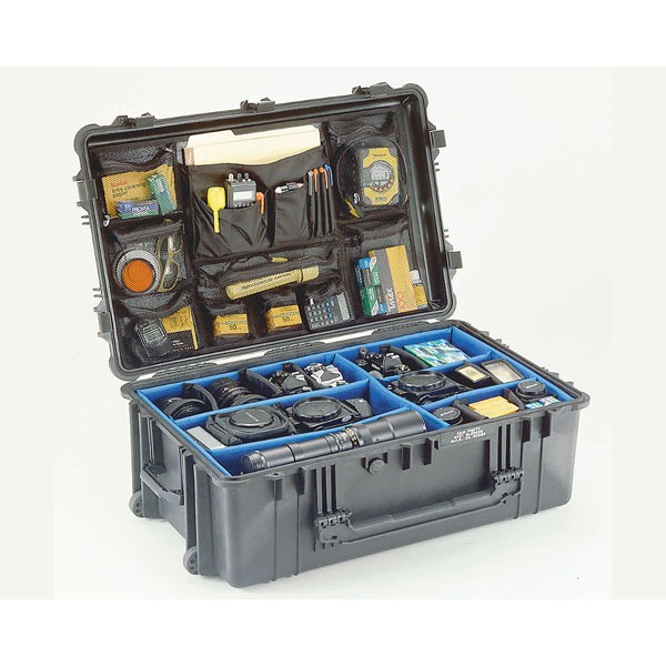 PELI Case 1650, trolley, dim. int. 72.5 x 44.5 x 27 cm