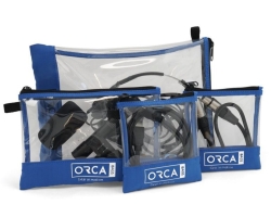ORCA OR-180 Set di 4 borse trasparenti per accessori