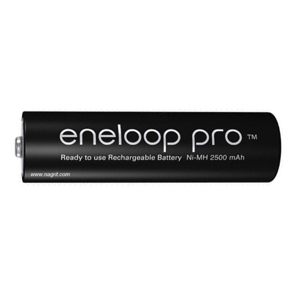 ENELOOP PRO AA Rechargeble Batteries, 2500mAh, 500 charges