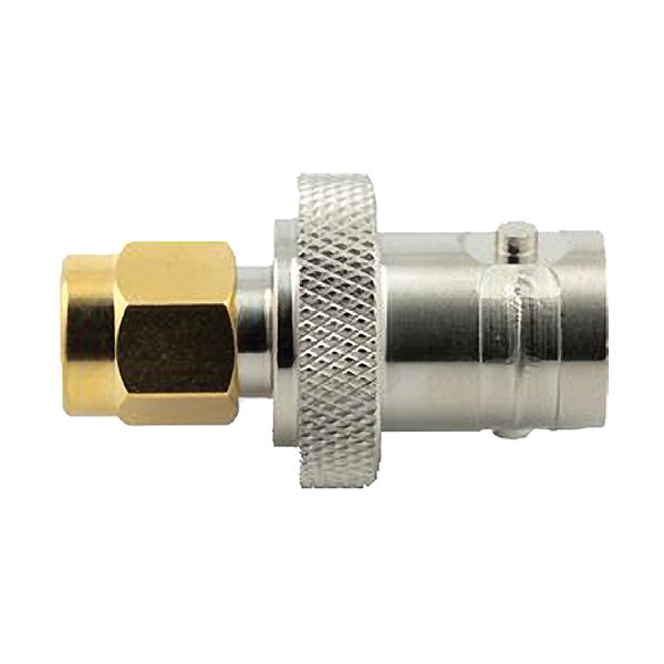 Lectrosonics Coaxial adapter. Male SMA to female BNC