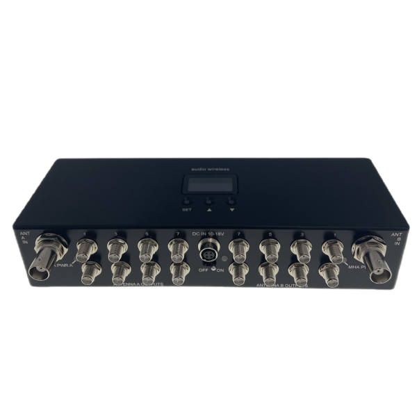 Audio Wireless DADM228-P Distributore Antenna Diversity e Alimentazione