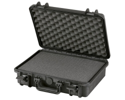 MAX CASES 380H115C Case, foam set, internal dim. 38 x 27 x 11.5 cm