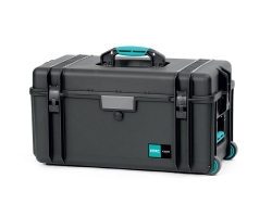 HPRC 4300W Wheeled case, int. dim. 58,5x32,0x30,0 cm