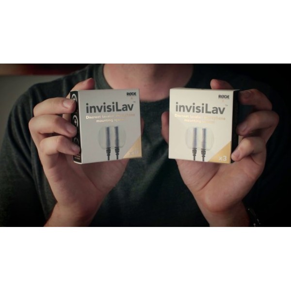 RODE invisiLav supporto per microfoni lavalier confezione 10pz. video