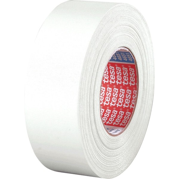 TESA 4541 Cotton tape, 50 mm x 50 mt, Black or White