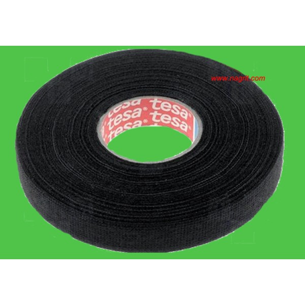 TESA 4541 Cotton tape, 25 mm x 50 metres, Black or White